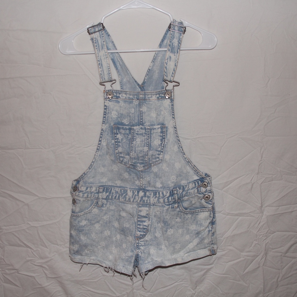 Denim Short Overalls